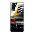 Дизайнерский силиконовый чехол для Vivo Y31 Lamborghini