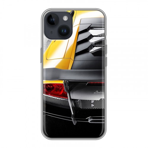 Дизайнерский пластиковый чехол для Iphone 14 Lamborghini