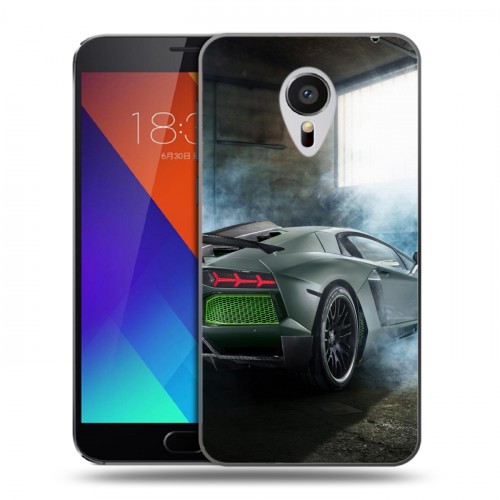 Дизайнерский пластиковый чехол для Meizu MX5 Lamborghini