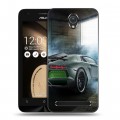 Дизайнерский пластиковый чехол для ASUS Zenfone Go Lamborghini