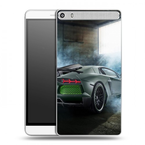 Дизайнерский пластиковый чехол для Lenovo Phab Plus Lamborghini