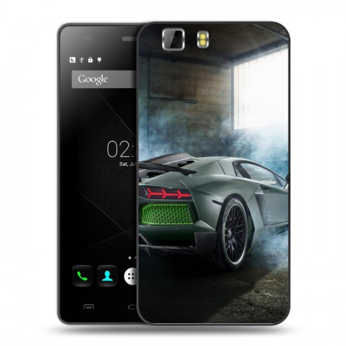 Дизайнерский пластиковый чехол для Doogee X5 Lamborghini