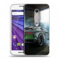 Дизайнерский пластиковый чехол для Lenovo Moto G Lamborghini