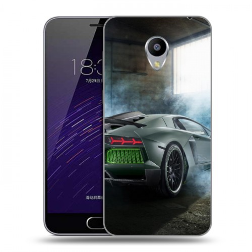 Дизайнерский силиконовый чехол для Meizu M3s Mini Lamborghini