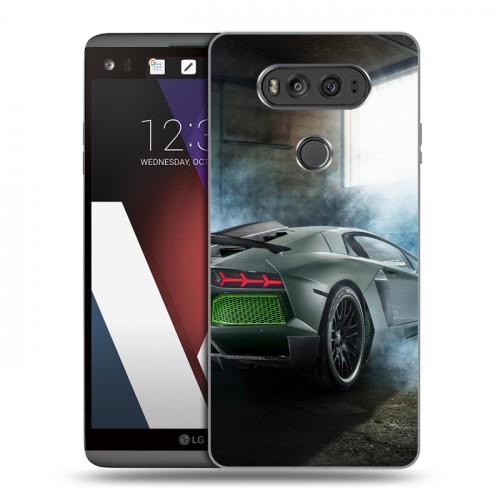 Дизайнерский пластиковый чехол для LG V20 Lamborghini