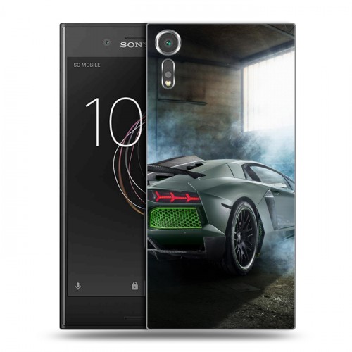 Дизайнерский пластиковый чехол для Sony Xperia XZs Lamborghini