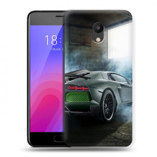 Дизайнерский пластиковый чехол для Meizu M6 Lamborghini