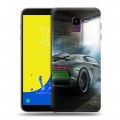 Дизайнерский пластиковый чехол для Samsung Galaxy J6 Lamborghini