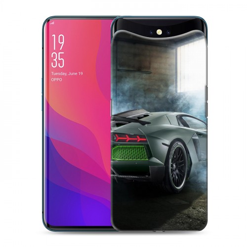 Дизайнерский силиконовый чехол для OPPO Find X Lamborghini