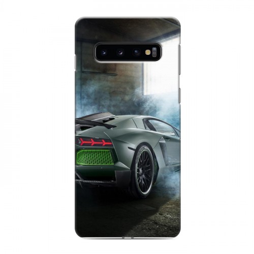 Дизайнерский силиконовый чехол для Samsung Galaxy S10 Lamborghini