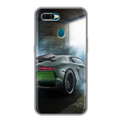 Дизайнерский силиконовый чехол для OPPO AX7 Lamborghini