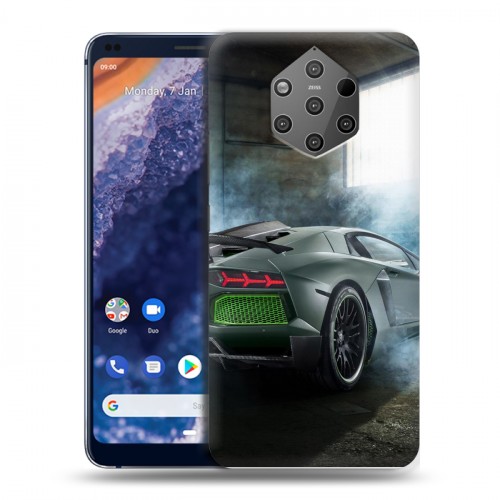 Дизайнерский силиконовый чехол для Nokia 9 PureView Lamborghini