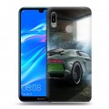 Дизайнерский пластиковый чехол для Huawei Y6 (2019) Lamborghini