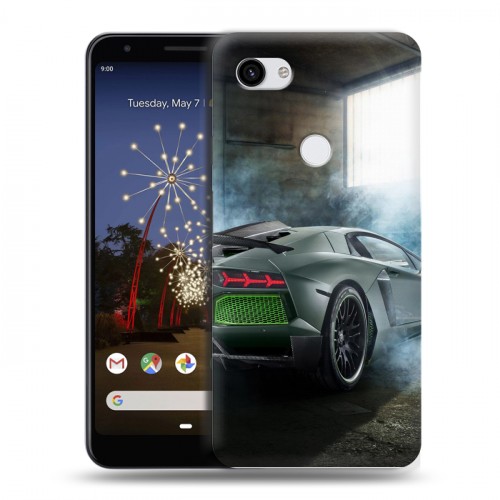 Дизайнерский пластиковый чехол для Google Pixel 3a XL Lamborghini