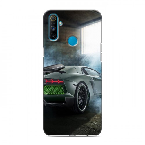 Дизайнерский силиконовый чехол для Realme C3 Lamborghini