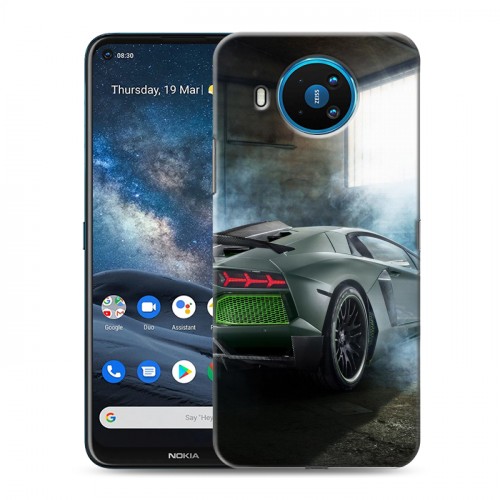 Дизайнерский силиконовый чехол для Nokia 8.3 Lamborghini