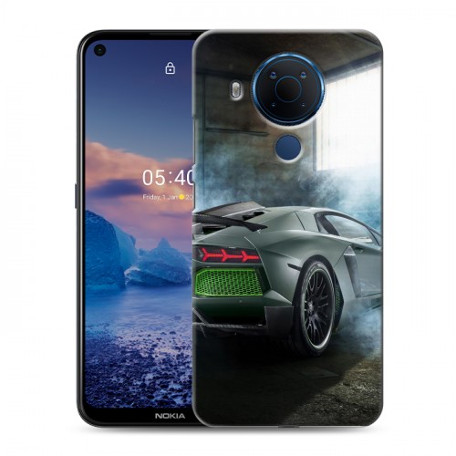 Дизайнерский силиконовый чехол для Nokia 5.4 Lamborghini