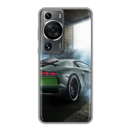 Дизайнерский силиконовый чехол для Huawei P60 Lamborghini