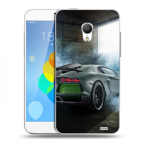 Дизайнерский силиконовый чехол для  Meizu MX3 Lamborghini