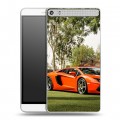 Дизайнерский пластиковый чехол для Lenovo Phab Plus Lamborghini