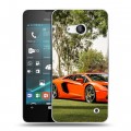 Дизайнерский пластиковый чехол для Microsoft Lumia 550 Lamborghini