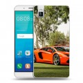 Дизайнерский пластиковый чехол для Huawei ShotX Lamborghini