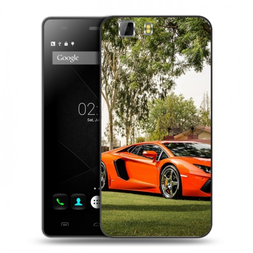 Дизайнерский силиконовый чехол для Doogee X5 Lamborghini