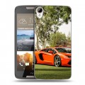 Дизайнерский пластиковый чехол для HTC Desire 828 Lamborghini