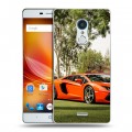 Дизайнерский пластиковый чехол для ZTE Blade X9 Lamborghini