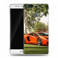 Дизайнерский пластиковый чехол для Huawei P9 Plus Lamborghini