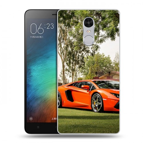 Дизайнерский силиконовый чехол для Xiaomi RedMi Pro Lamborghini