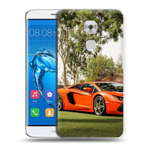 Дизайнерский пластиковый чехол для Huawei Nova Plus Lamborghini