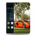 Дизайнерский пластиковый чехол для Huawei Y6II Lamborghini