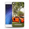 Дизайнерский силиконовый чехол для Xiaomi RedMi 4A Lamborghini