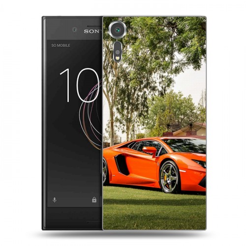 Дизайнерский пластиковый чехол для Sony Xperia XZs Lamborghini