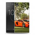 Дизайнерский пластиковый чехол для Sony Xperia L1 Lamborghini