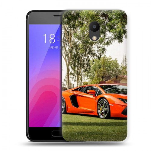 Дизайнерский пластиковый чехол для Meizu M6 Lamborghini