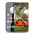 Дизайнерский силиконовый чехол для ZTE Blade V8C Lamborghini