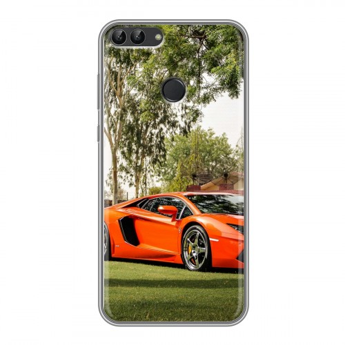 Дизайнерский силиконовый чехол для Huawei P Smart Lamborghini