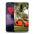 Дизайнерский пластиковый чехол для OnePlus 6 Lamborghini