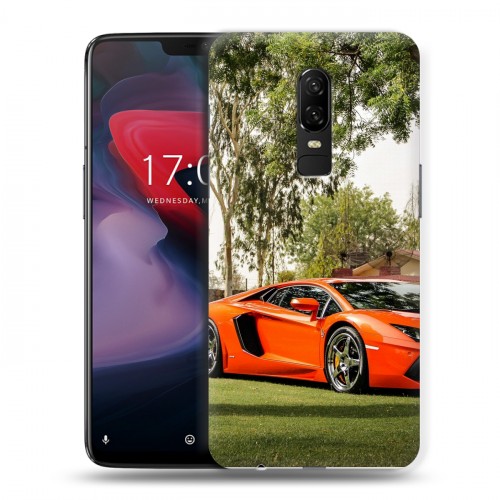 Дизайнерский пластиковый чехол для OnePlus 6 Lamborghini