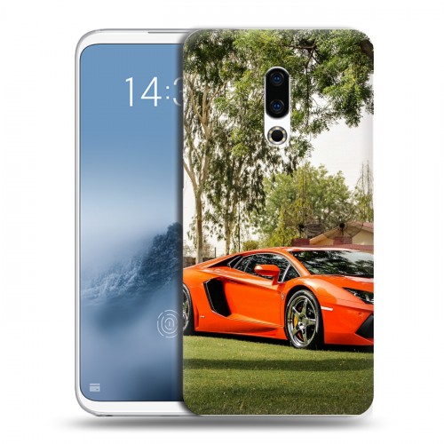 Дизайнерский силиконовый чехол для Meizu 16th Plus Lamborghini