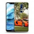 Дизайнерский силиконовый чехол для Nokia 5.1 Plus Lamborghini