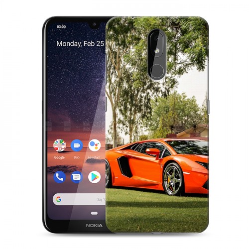 Дизайнерский силиконовый чехол для Nokia 3.2 Lamborghini