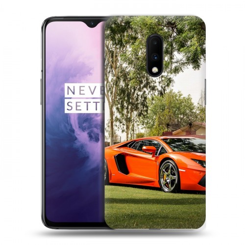 Дизайнерский пластиковый чехол для OnePlus 7 Lamborghini