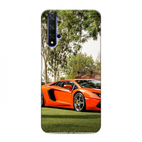 Дизайнерский силиконовый чехол для Huawei Honor 20 Lamborghini