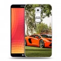 Дизайнерский пластиковый чехол для LG Optimus G2 Lamborghini