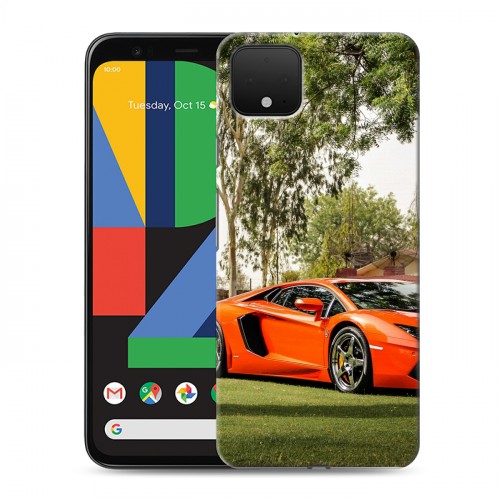 Дизайнерский пластиковый чехол для Google Pixel 4 Lamborghini