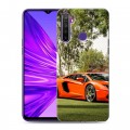 Дизайнерский силиконовый чехол для Realme 5 Lamborghini