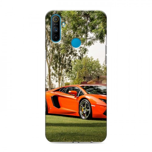 Дизайнерский силиконовый чехол для Realme C3 Lamborghini